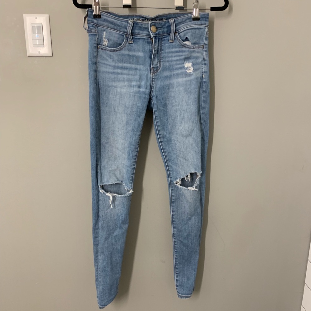 American eagle super stretch jean